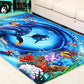 3D Printing Hallway Carpets Bedroom Living Room Tea Table Rugs Kitchen Bathroom Antiskid Mats