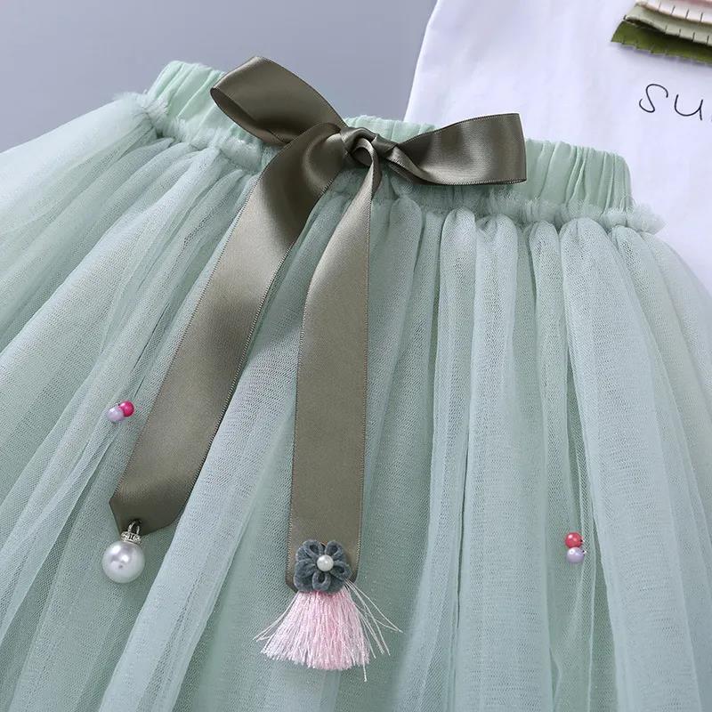Two-piece Suit Summer Girl Suit Children's Thin Short-sleeved Skirt Suit Baby Cotton