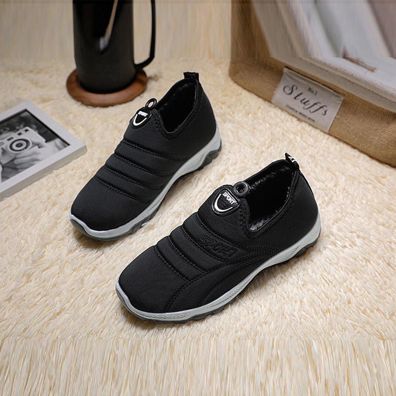 Cotton Shoes Women Winter Plus Velvet Warm Cotton Boots Snow Boots Non-slip Shoes Sports Shoes Casual Shoes