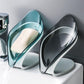 Creative Soap Box Drain Soap Rack Free Punch Suction Cup Personality Home Bathroom Shelf Artifact