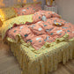 Bedding Sets Quilt Cover Cotton Four-piece Bedding Set Bed Skirt  Bed Linen Bed Cover Princess Style Duvet Cover Bedding Quilt Cover Bed Sheet