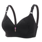 Soft Cotton Comfortable Thin Section Top Support Adjustable No Steel Ring Three-breasted Stereotyped Auxiliary Breast Ladies Sexy Breathable Bra