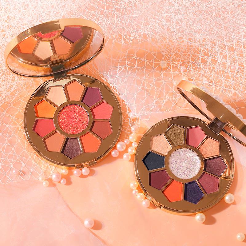 Streamer Pearl Eyeshadow Pearl Glitter Matte Glitter Pink Glitter Eyeshadow Earth Color Matte