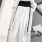 Ins Tide Sports Pants Female Students Summer Thin Section Beam Feet Were Thin All-match Japanese and Korean Casual Nine-point Pants