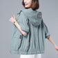 Spring Autumn Large Size 3XL Hooded Windbreaker Coats Women's Trench Coat 2021 New Thin Female Coat Casual Outerwear