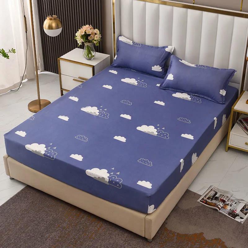 Non-pilling Bed Cover One-piece Non-slip Fixed Bed Cover Simmons Mattress Dust-proof Protective Cover Fully Surrounded