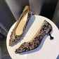 Plus Size 35-39 Summer Women Bohemian Prom High Heels Wear-resistant Non-slip Office Lady Sandals Bridal Shoes
