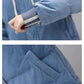 Long Gold Velvet Big Fur Collar Down Cotton Jacket Korean Winter Clothes New Fashion Loose