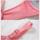 Fashion No Steel Ring Women's Bra Lace Sexy Bamboo Charcoal Comfortable Inner Cup Gather Side Underwear Bra