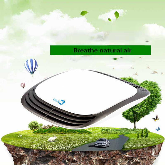 Car air purifier, car oxygen bar, deodorization, car, formaldehyde removal, USB anion purification
