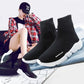 Spring Women's Socks and Shoes Casual High-top Breathable Flying Shoes Men's and Women's Stretch Knitted Sock Boots