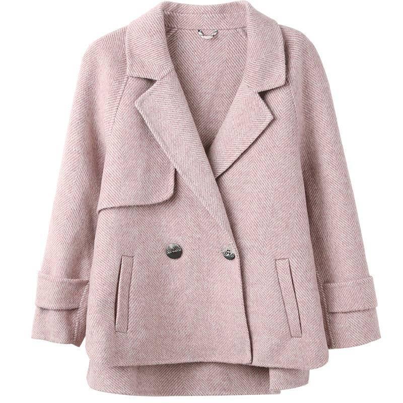 Jacket Autumn Winter Women Wool Coat Women's Wool Jacket Ladies Woolen Coat Winter Overcoat