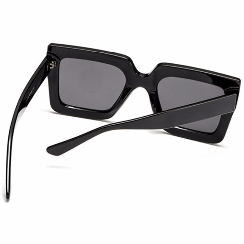 Oversized Sunglasses Women Big Frame Rectangle Sun Glasses Retro Brand Designer Fashion Gradient Sha