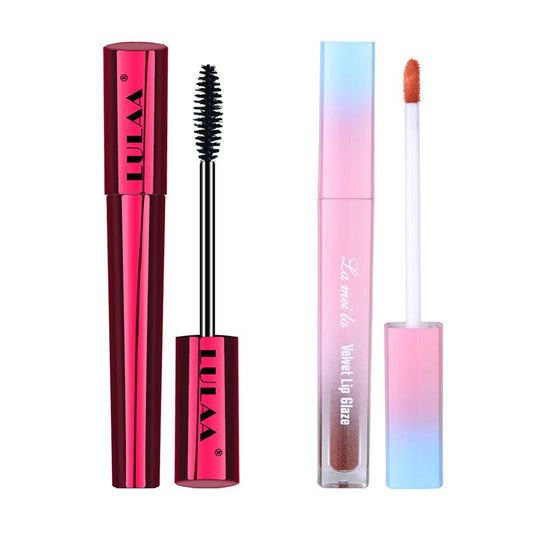 Curl thick and long lasting without blooming Eyelash brush eye slender mascara waterproof stretch