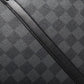 Business Briefcase Men Black Plaid PU Leather Zipper Waterproof Handbag Shoulder Bag Crossbody Bags