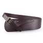 Women's Oblique Irregular Waist Sweater Skirt Wide Belt Girdle Girls Decorative Belt Black Belt
