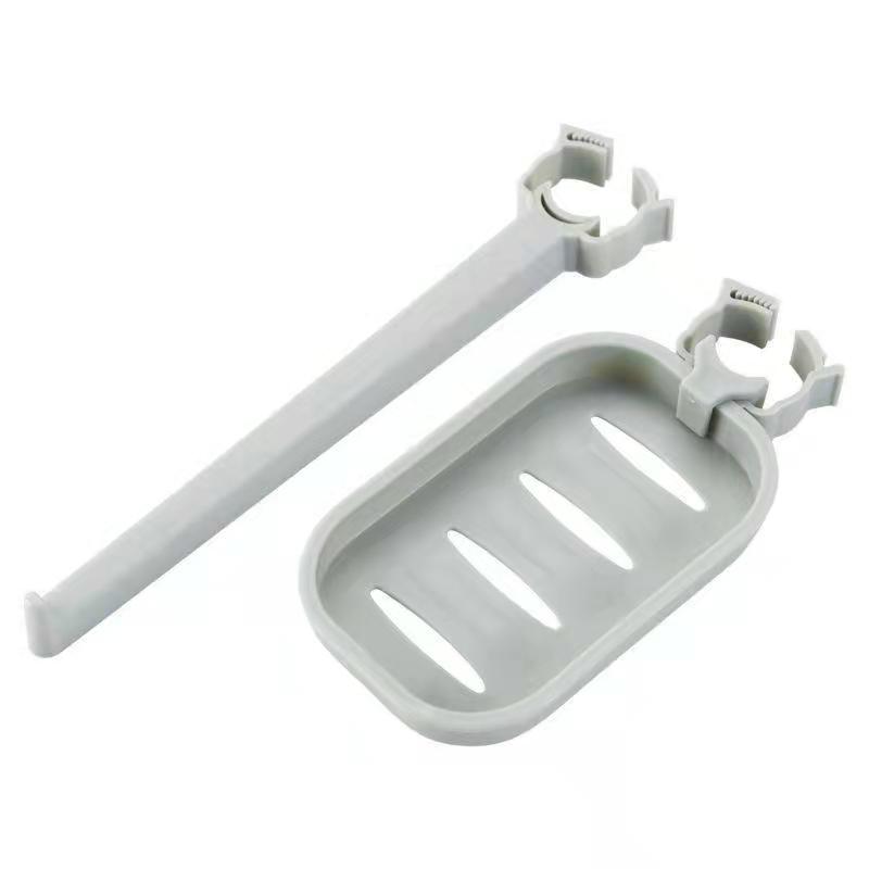 Sink Hanging Storage Rack Sponge Storage Holder Bathroom Kitchen Faucet Clip Dish Cloth Clip Drain Shelf Faucet Rack