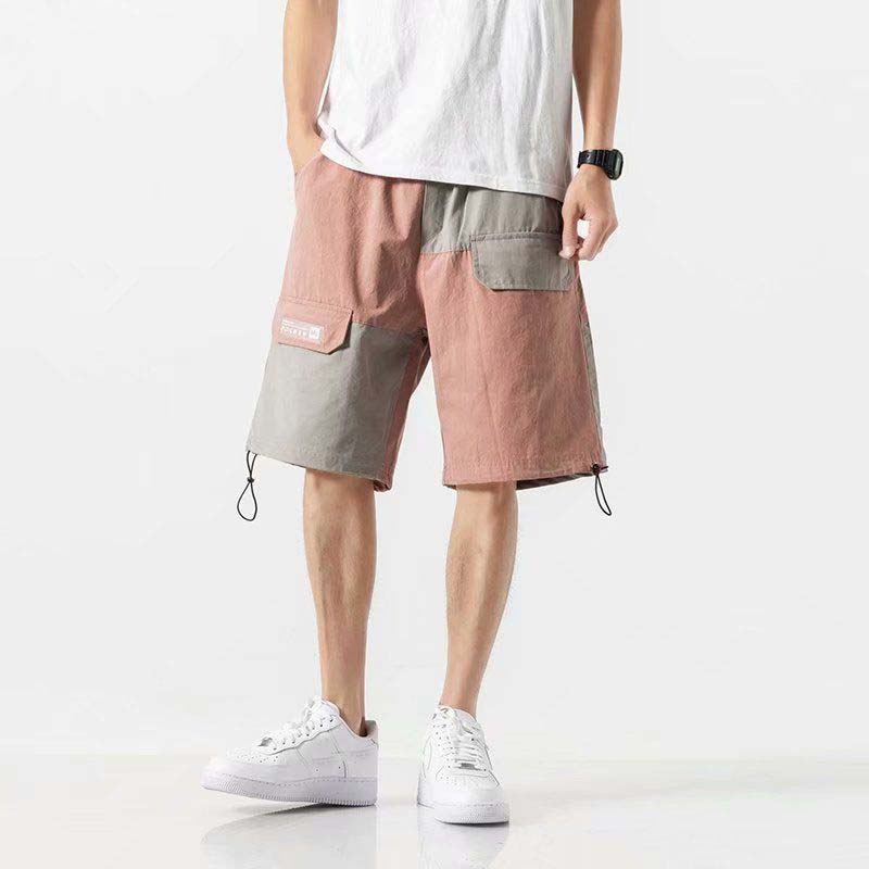 Shorts Boys Loose Tooling Casual Five-point Pants Summer Trend Style Outer Wear Men