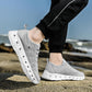 Men's Hollow Mesh Breathable Sneakers Lightweight Casual Non-Slip Sneaker Shoes