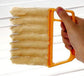 1/2pcs Microfibre Venetian Blind Blade Cleaner Window Conditioner Dust Cleaner Brush Vents Cleaner