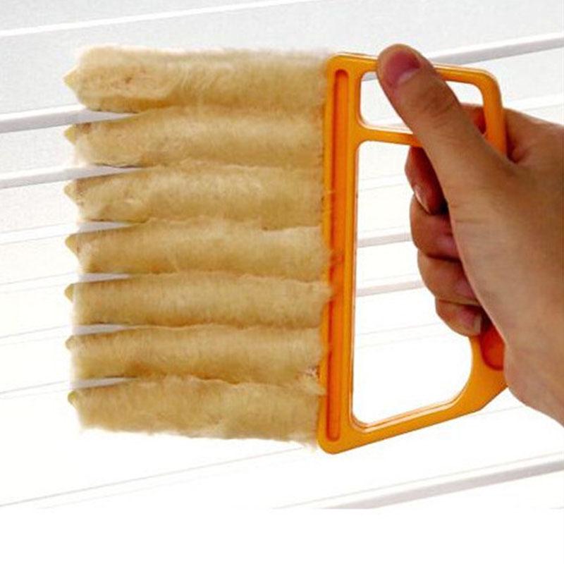 1/2pcs Microfibre Venetian Blind Blade Cleaner Window Conditioner Dust Cleaner Brush Vents Cleaner