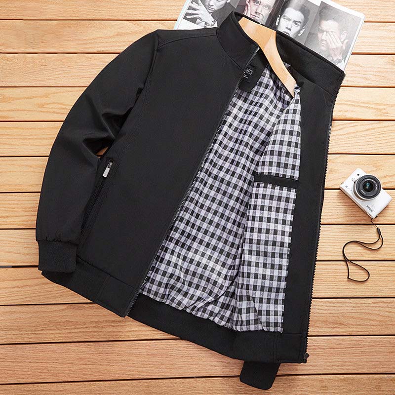 Spring and Autumn Equipment Middle-aged Men's Jacket Thin Leisure Large Code Casual Coat