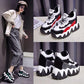 Thick-soled Heightened Travel Running Shoes Casual Student Breathable Sneakers All-match Comfortable Women Walking Sneakers