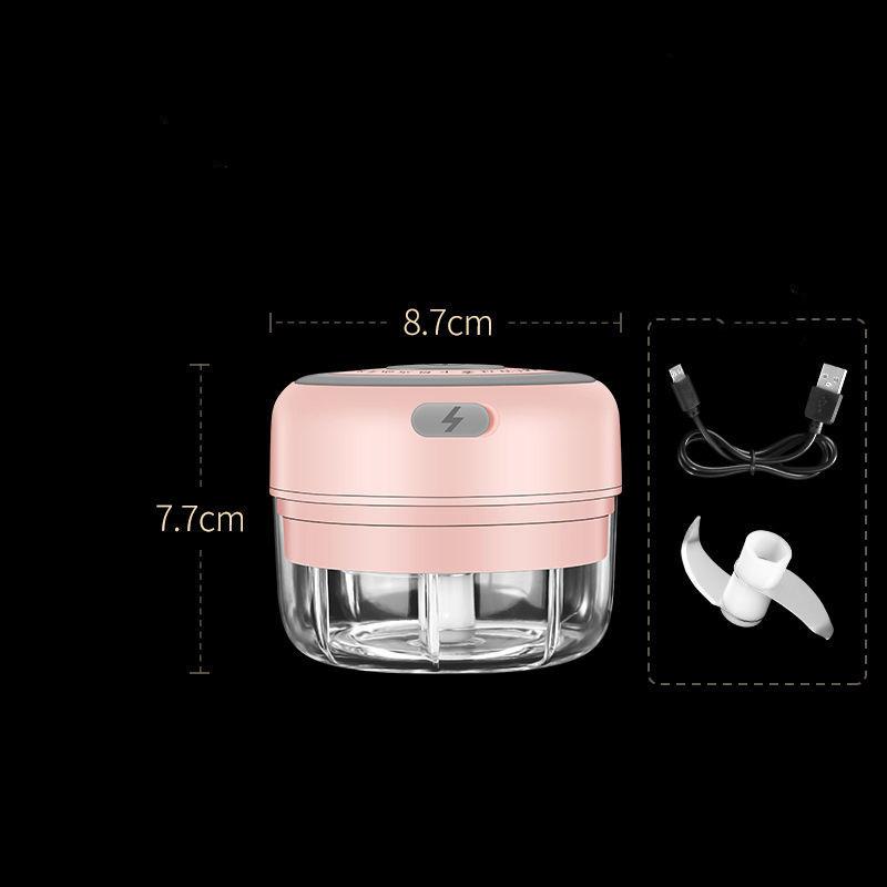 Multi-function Vegetable Grinder Wireless Press Machine Garlic Masher USB Charging Electric