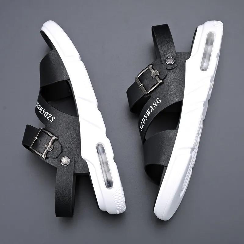 Summer Increased Air Cushion Men's Sandals Leisure Sports Comfortable Beach Sandals