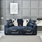 1/2/3/4 Seaters Marble Sofa Cover Slipcovers Elastic Armchair Slipcovers Dining Room Stretch Sofa Covers for Living Room