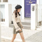 Autumn and Winter Sweater Women Loose Students V Trumpet Sleeve Pullover Ladies Bottoming Sweater