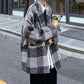 Autumn and Winter Warm Long-sleeved Casual Men's Handsome West-turned Coat Mid-length Warm Temperament Windbreaker