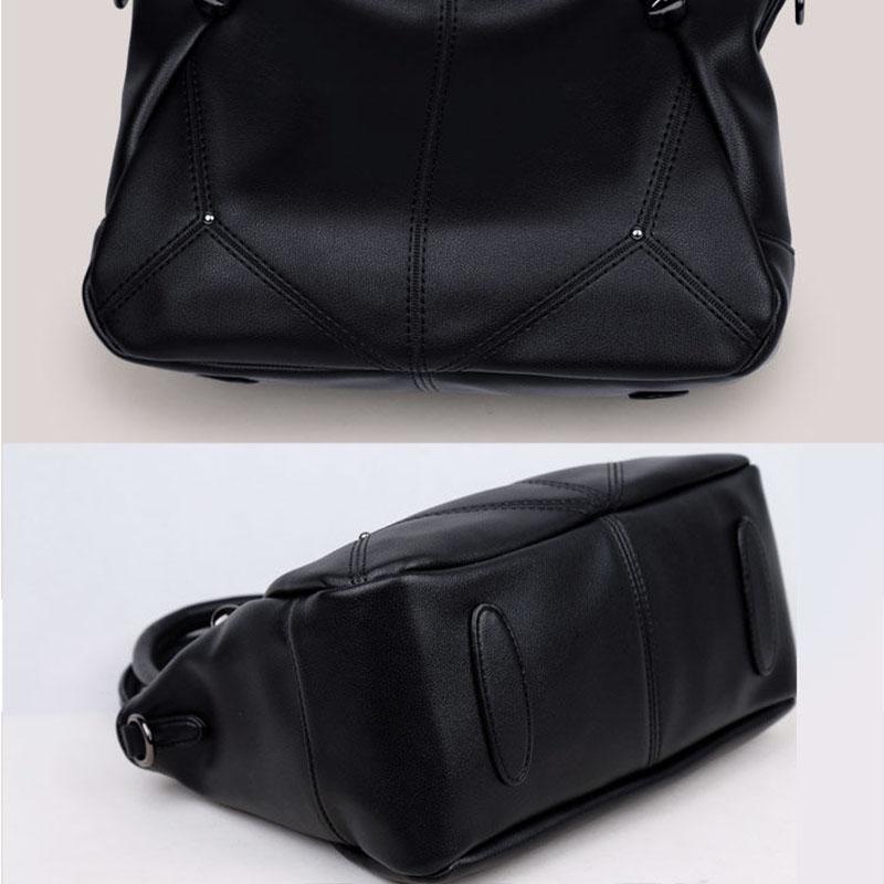 Women Handbag Casual Female Crossbody Bags Soft Surface Genuine Leather Cowhide High Capacity