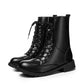 Retro Combat Boot Ankle Boots Autumn Winter Martin Boots Women Boots Lace-Up Women Shoes Size 35-42