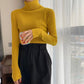 Long-sleeved Turtleneck Sweater Women Spring, Autumn and Winter Self-cultivation Short Bottoming Shirt Wild Pullover Warm Sweater Tide
