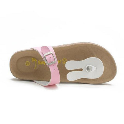 Slippers Women's Summer Cartoon Cork Slippers Personality Non-slip Korean Cute Bunny Beach Shoes Flip Flops