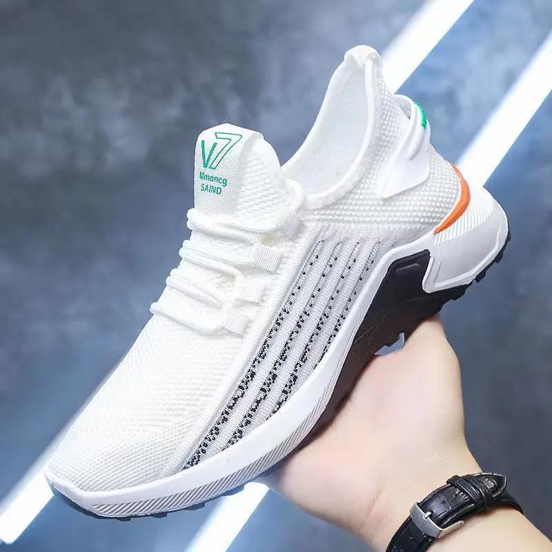 Men's Casual Shoes Men's Non-Slip Wear-Resistant Sneakers Breathable Lightweight Shoes