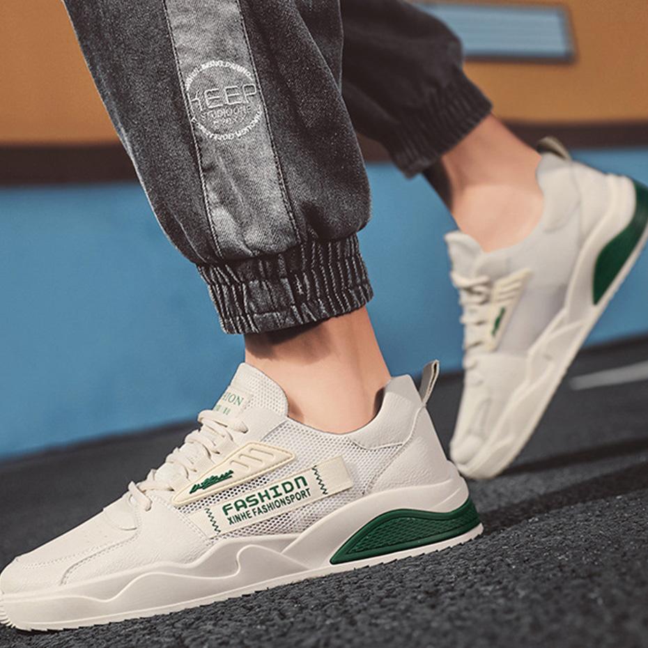 Men's Sneakers Casual Shoes Spring Summer Mesh Breathable Shoes Student Shoes