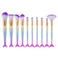 10 Makeup Brush Eye Shadow Brush Eyebrow Brush Full Set of Beauty Tools