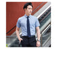 Men's Short-sleeved Shirt Professional Wear Summer White Self-cultivation Tooling Business Sales Solid Color with The Same Paragraph Non-iron