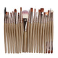 7 Pcs Diamond Shape Makeup Brush Set Dazzle Glitter Foundation Powder Makeup Eyeshadow Brush Kit