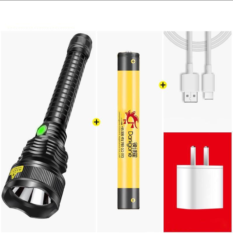 Lumens Most Powerful Led Flashlight Usb Zoom Torch 18650  Rechargeable Battery Flashlight