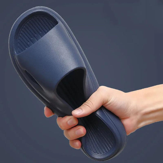 Summer Couples Home Indoor Deodorant Slippers Household Thick-soled Non-slip Sandals and Slippers