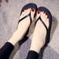 Flip-flops Women's Casual Fashion Thin Strap Sandals and Slippers Women's Summer Flip-flops Non-slip Soft Beach Shoes Sexy Sandals