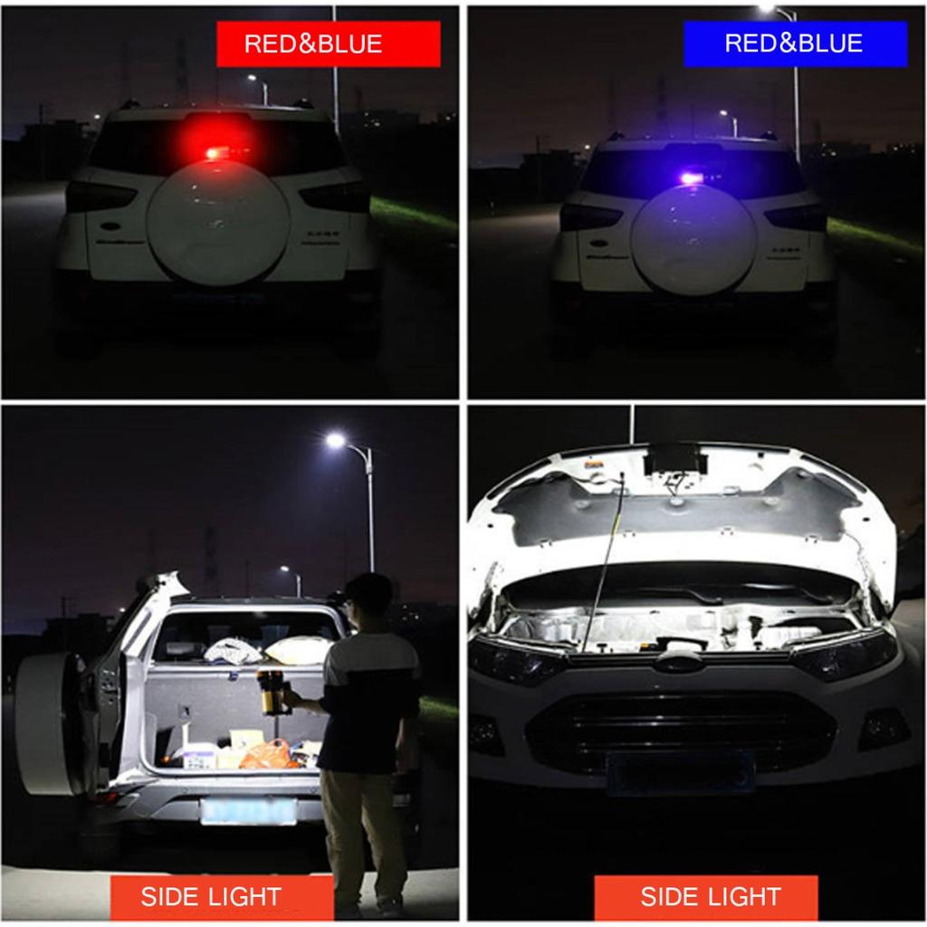 PDTO LED Handheld Spotlight Rechargeable Camping Hunting Flashlight Spot Light