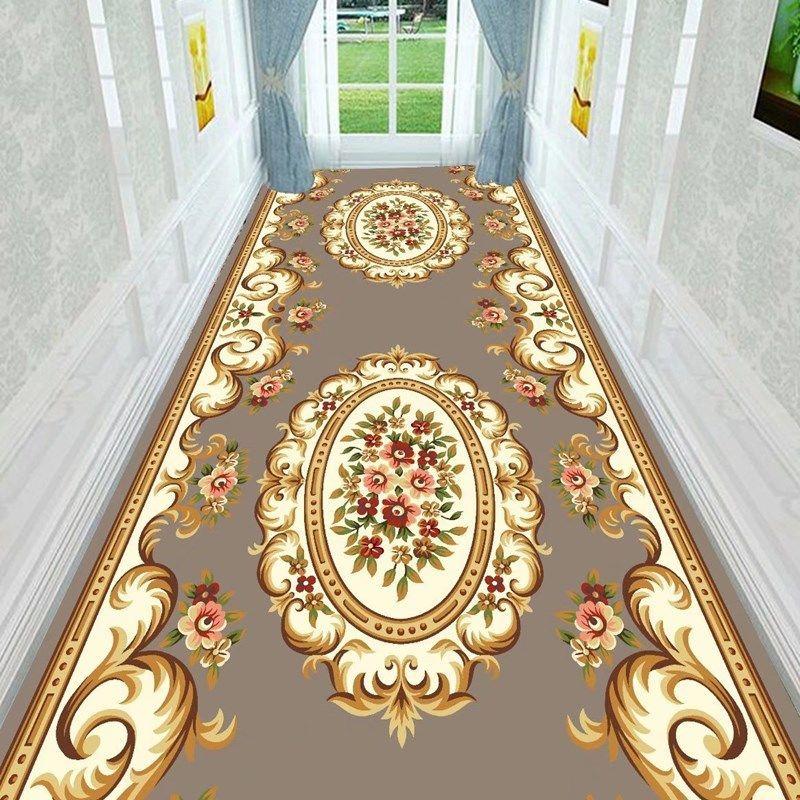 European Corridor Cave Aisle Carpet Entry Porch Can Be Cut Cut Non-slip Cushion Bedroom Tank Bedside Blanket Stitching