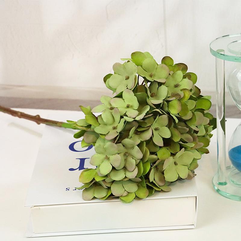 Hydrangea Simulation Flowers Fake Flowers Holding Flowers Living Room Arrangements Coffee Table Decoration Home Furnishings Table Setting Flowers