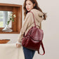 Ladies Backpacks Soft Leather Fashion Backpacks Female Travel Bags Backpacks Large-capacity School Bags