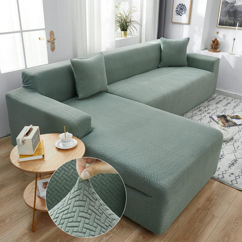 Solid Color Sofa Cover Cover Lazy Stretch All-inclusive Universal Cover Universal Sofa Cushion Towel Simple Modern Stretch Sofa Cover