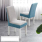 Home Elastic Chair Backrest Universal Dining Chair Cover Universal Color Matching Chair Cover